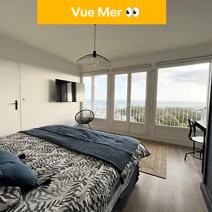 Appartement Nouveau! Vue 180° Et Place Parking, Brest